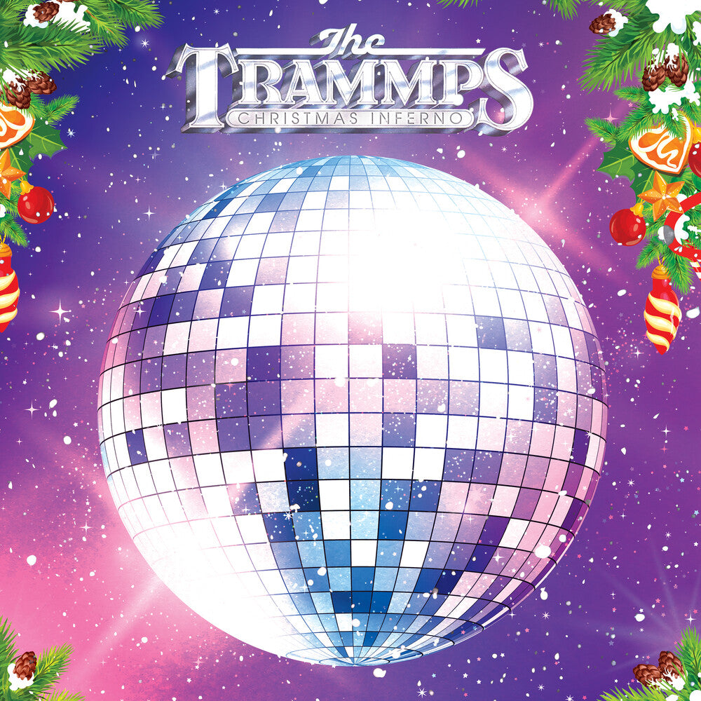 the album cover for The Trammps - Christmas Inferno