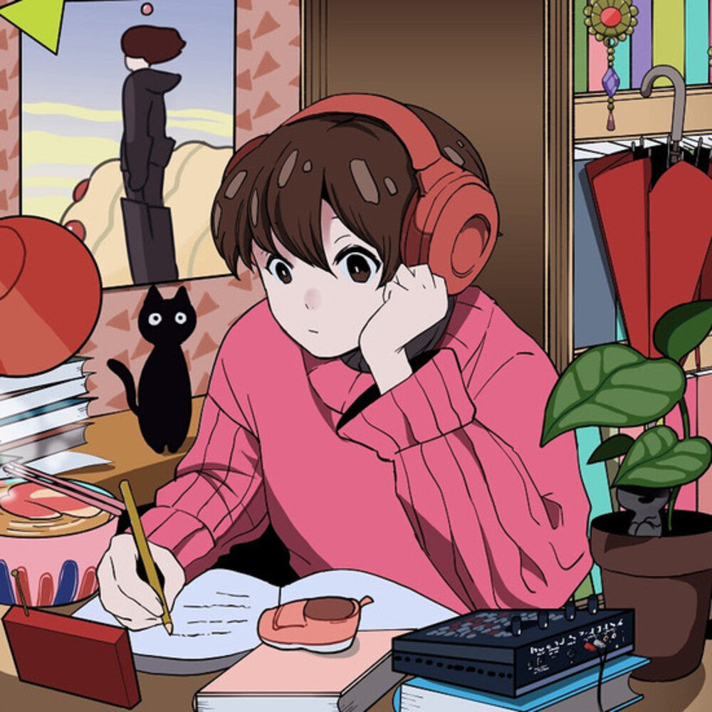 the album cover for Grey October Sound - Lo-fi Ghibli