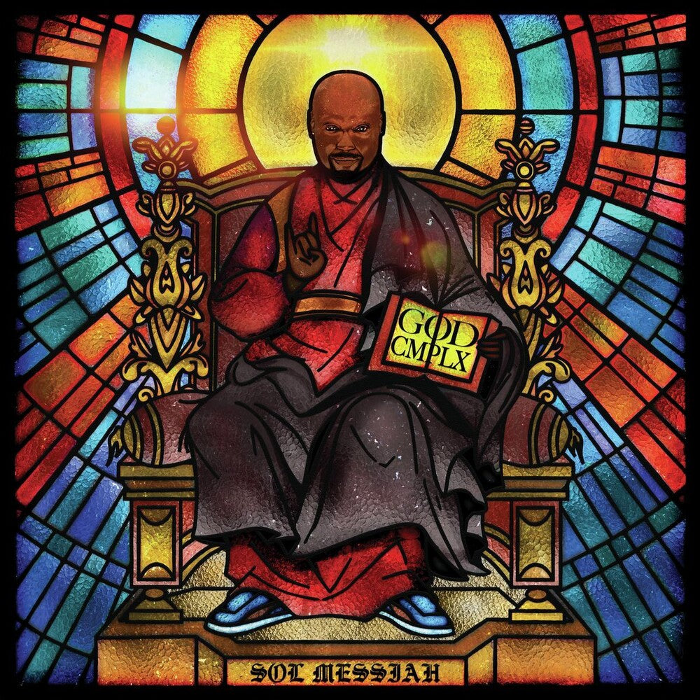 the album cover for Sol Messiah - GOD CMPLX