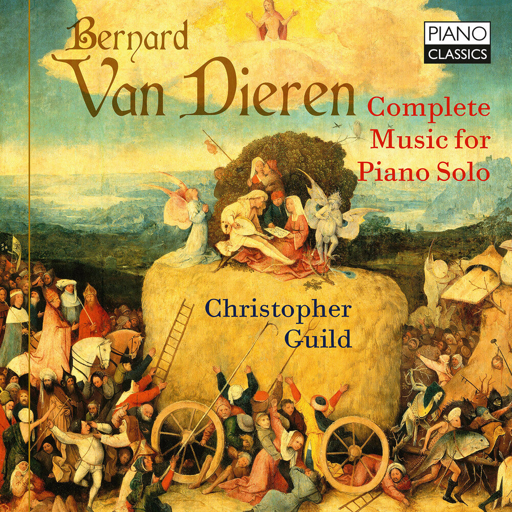 the album cover for Dieren / Guild - Complete Music for Piano Solo