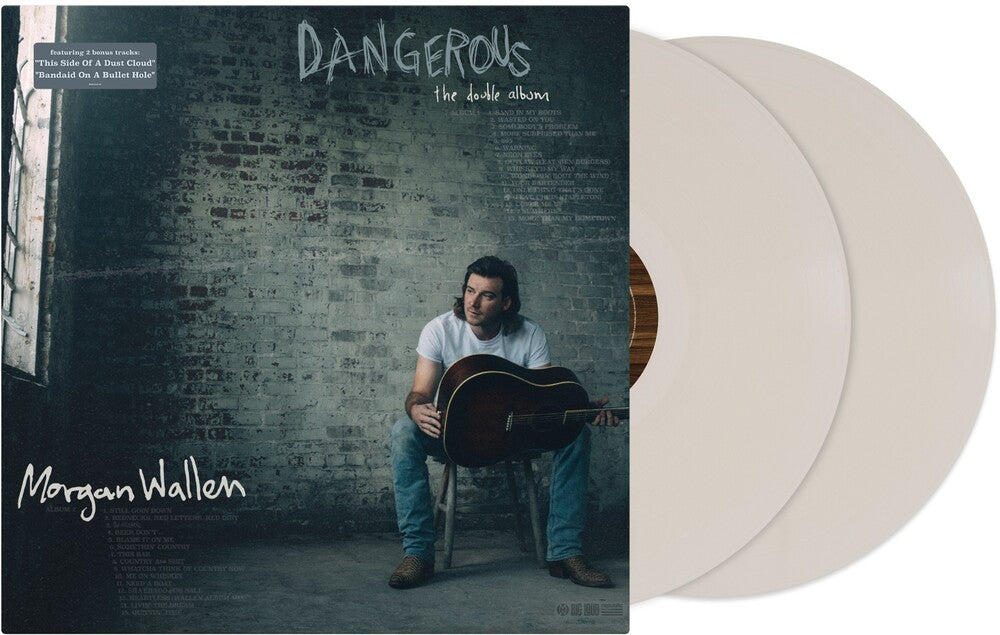 the album cover for Morgan Wallen - Dangerous: The Double Album [Clouded 3 LP]