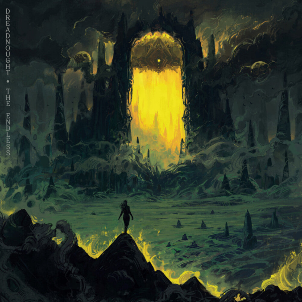 the album cover for Dreadnought - The Endless