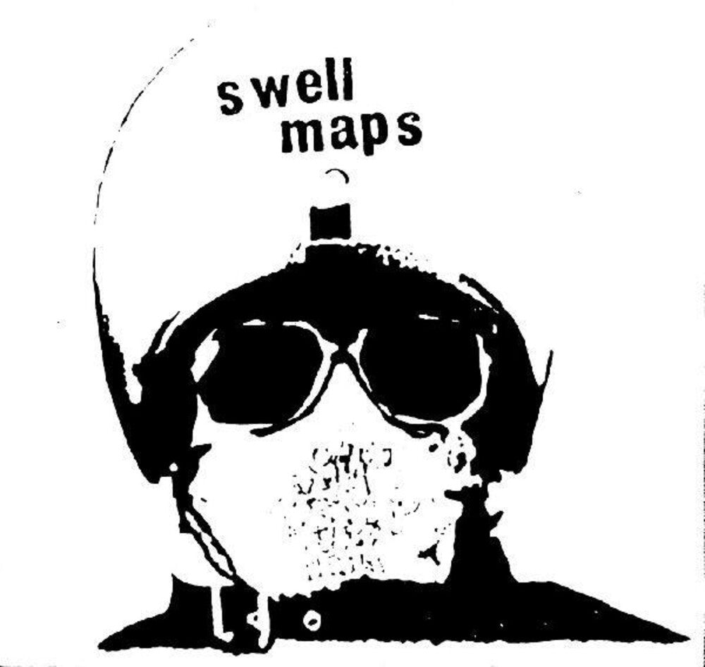 the album cover for Swell Maps - International Rescue (Blue) [Clear Vinyl]