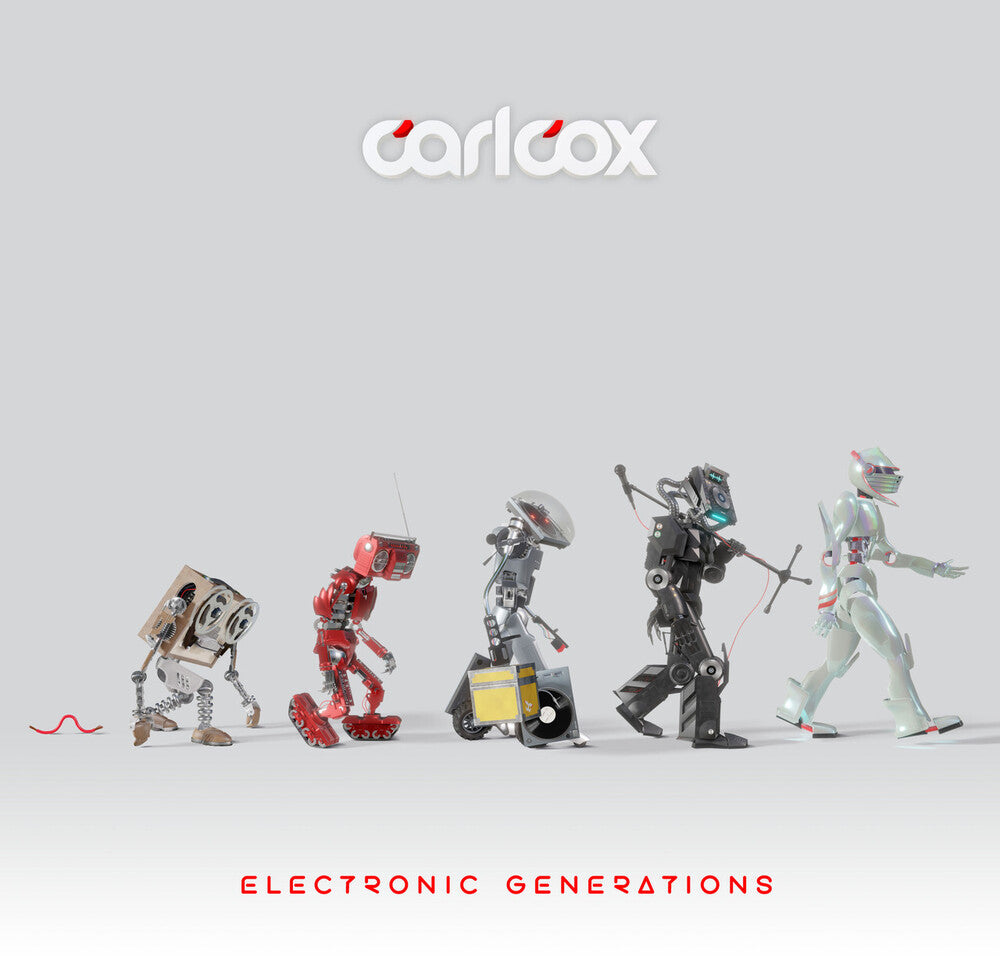 the album cover for Carl Cox - Electronic Generations [Limited Edition 2LP]