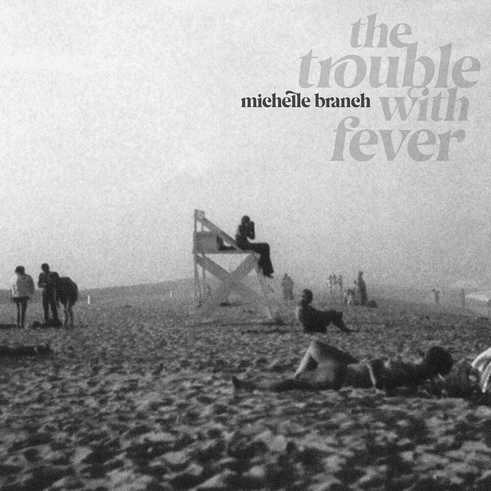 the album cover for Michelle Branch - The Trouble With Fever