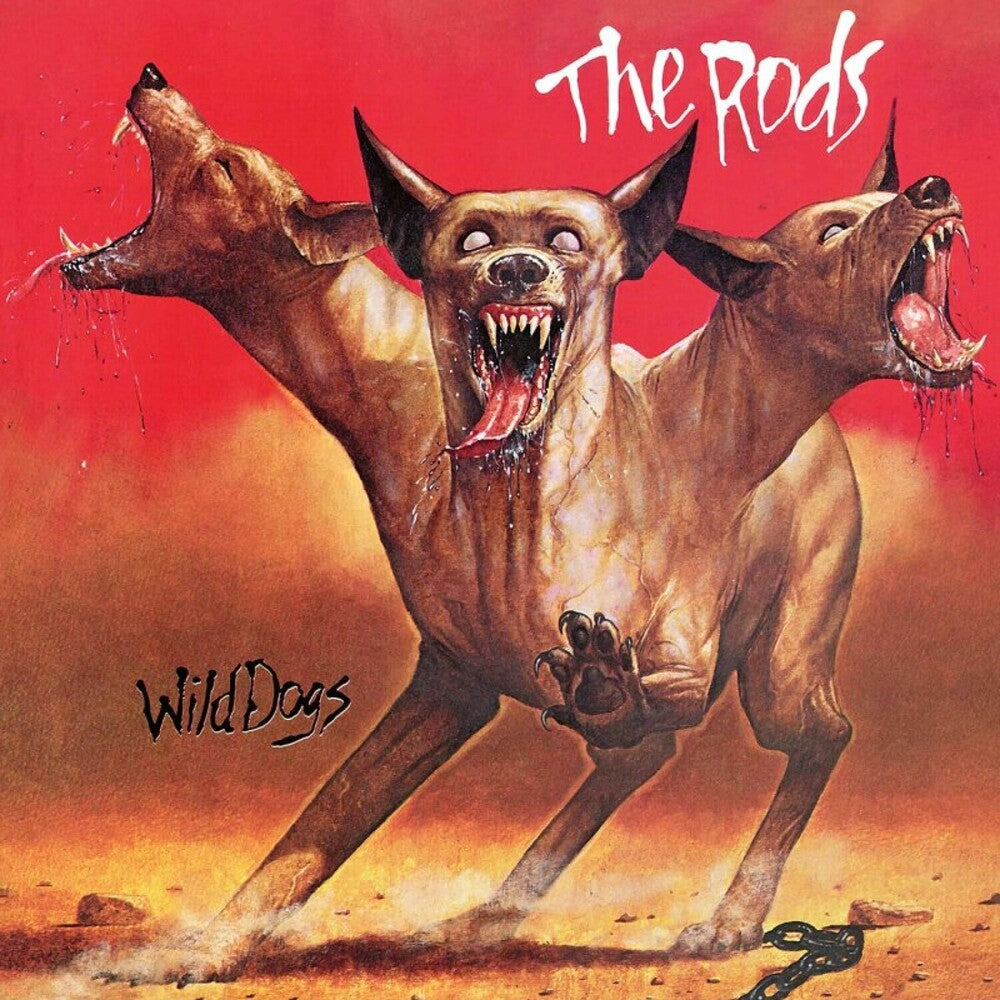 the album cover for The Rods - Wild Dogs - Orange [Colored Vinyl] (Org)