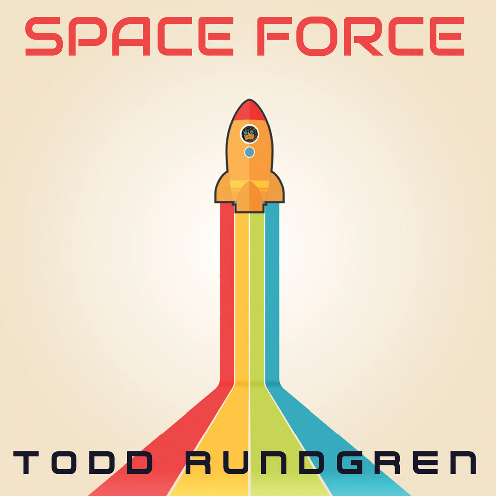 the album cover for Todd Rundgren - Space Force [Clear LP]