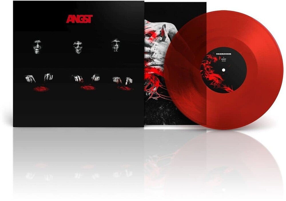 the album cover for Rammstein - Angst