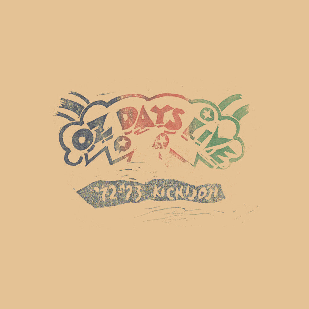 the album cover for Oz Days Live: '72-'73 Kichijoji / Various - Oz Days Live: '72-'73 Kichijoji (Various Artists)