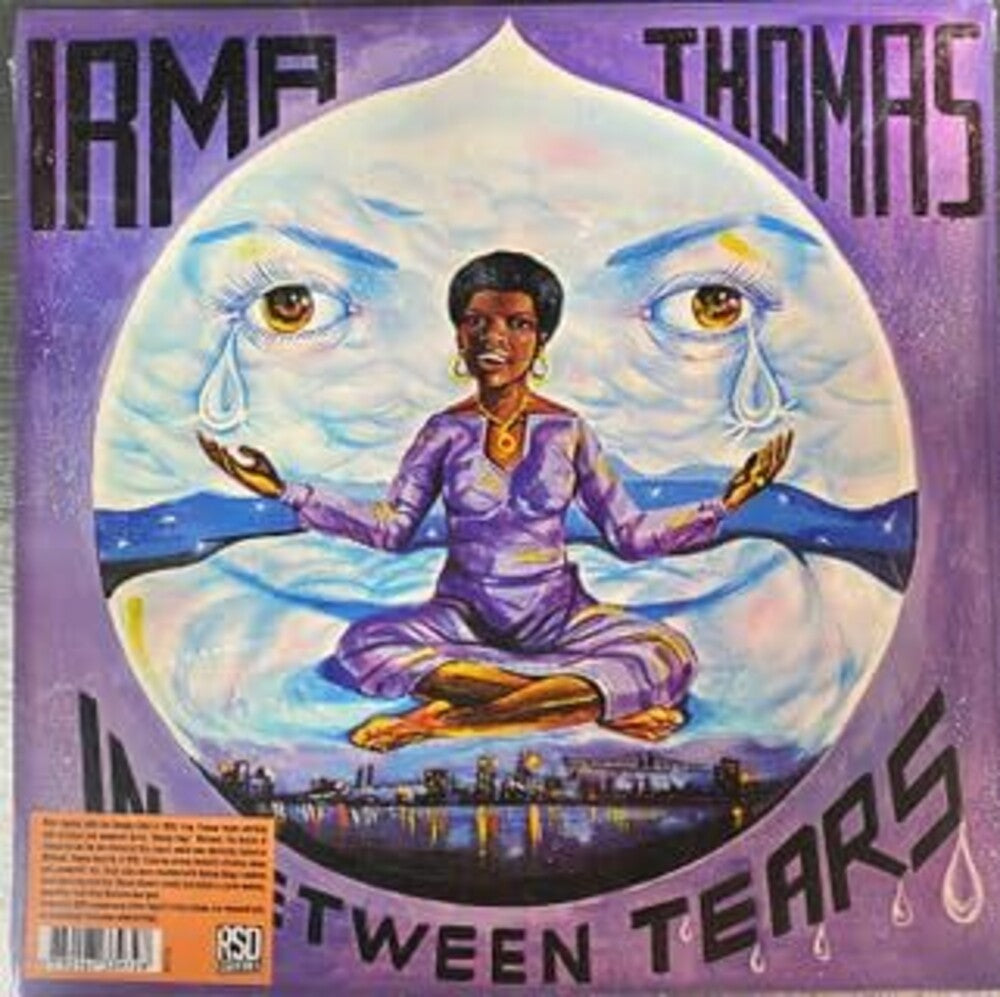 the album cover for Irma Thomas - In Between Tears [RSD Essential Indie Colorway Turquoise LP]