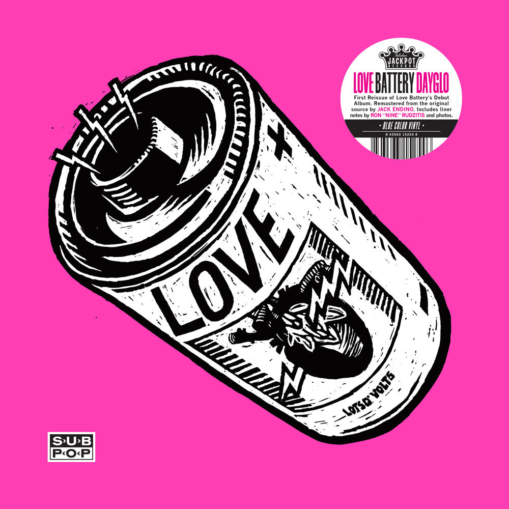the album cover for Love Battery - Dayglo [LP]