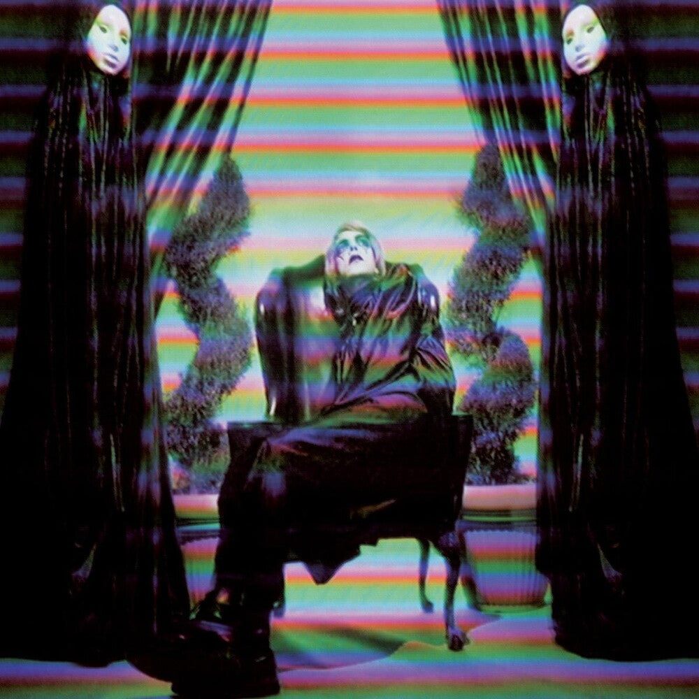 the album cover for Drab Majesty - Careless - Blue/Purple (Blue) [Colored Vinyl] (Purp)