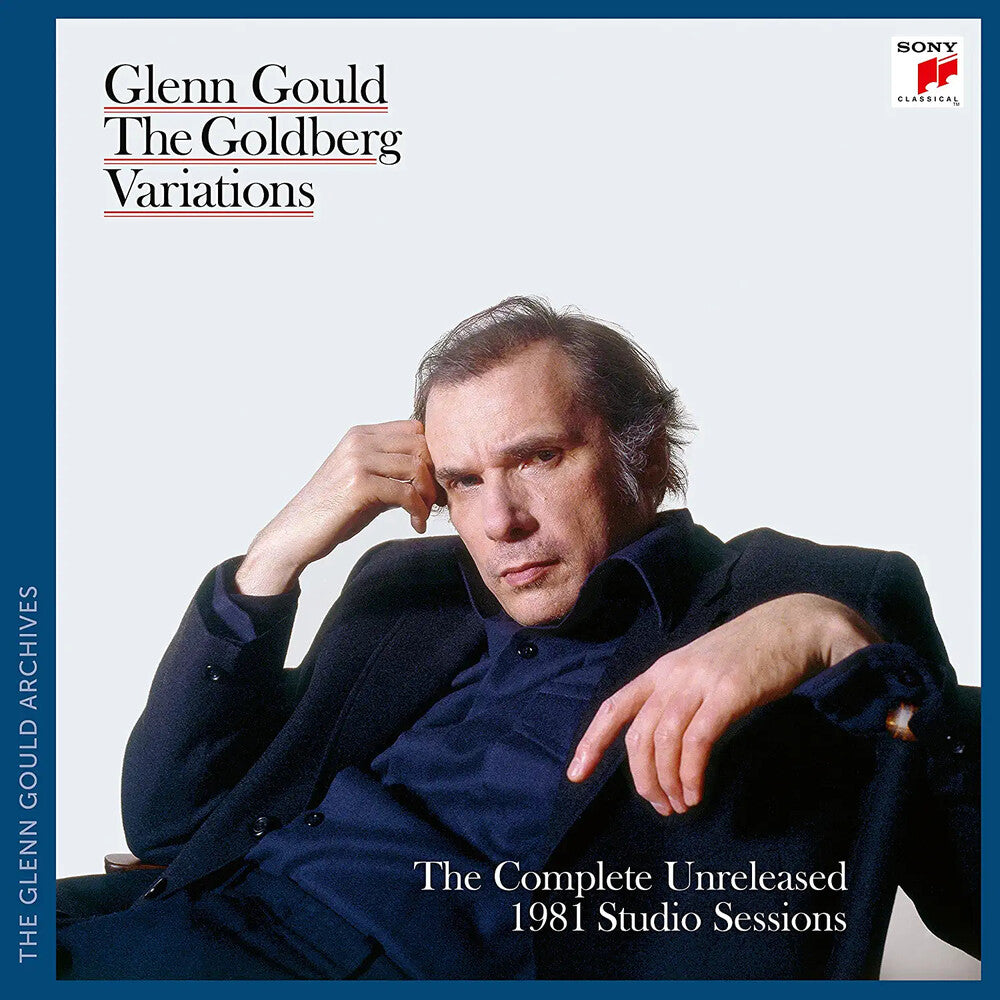 the album cover for Glenn Gould - Glenn Gould: Complete 1981 Goldberg Sessions (Box)