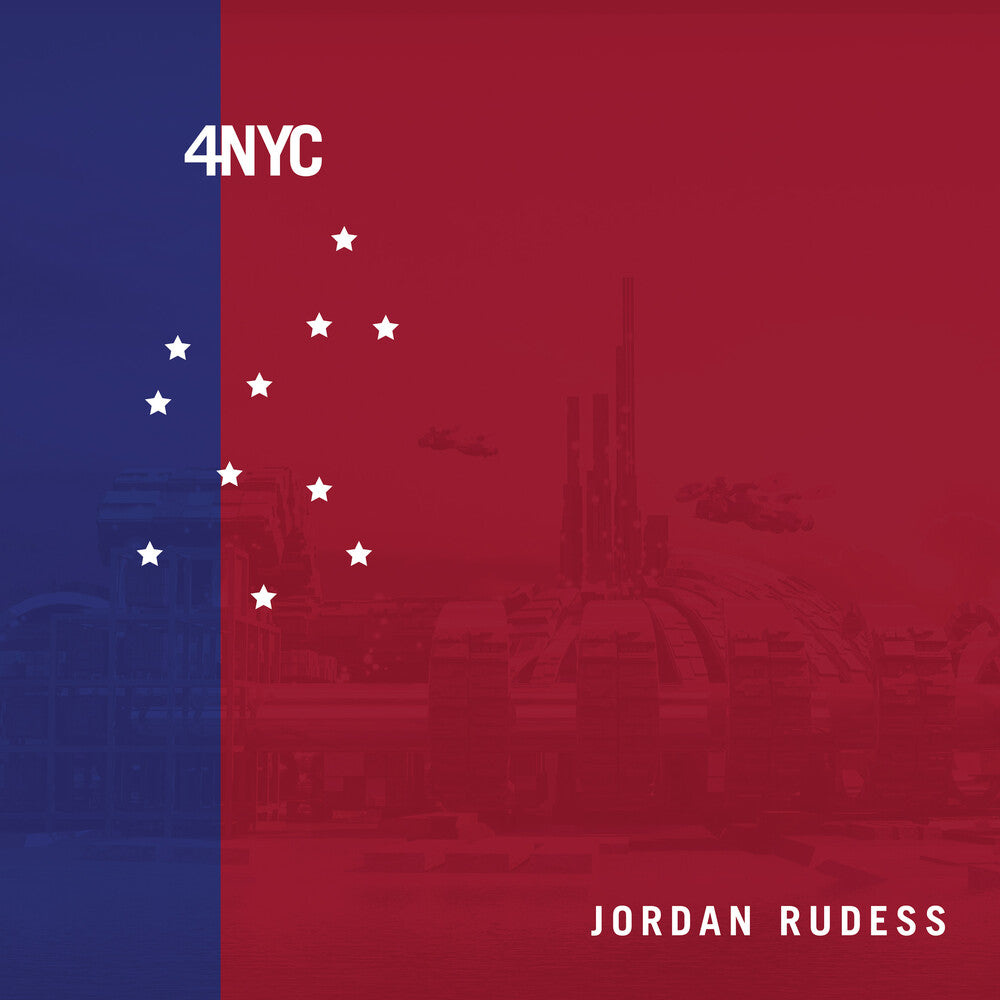 the album cover for Jordon Rudess - 4nyc - Red [Colored Vinyl] (Red)