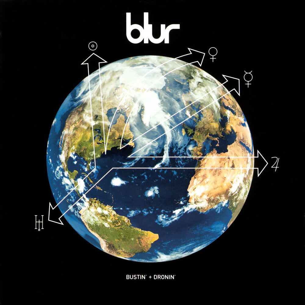 the album cover for Blur - Bustin' + Dronin' [2LP]