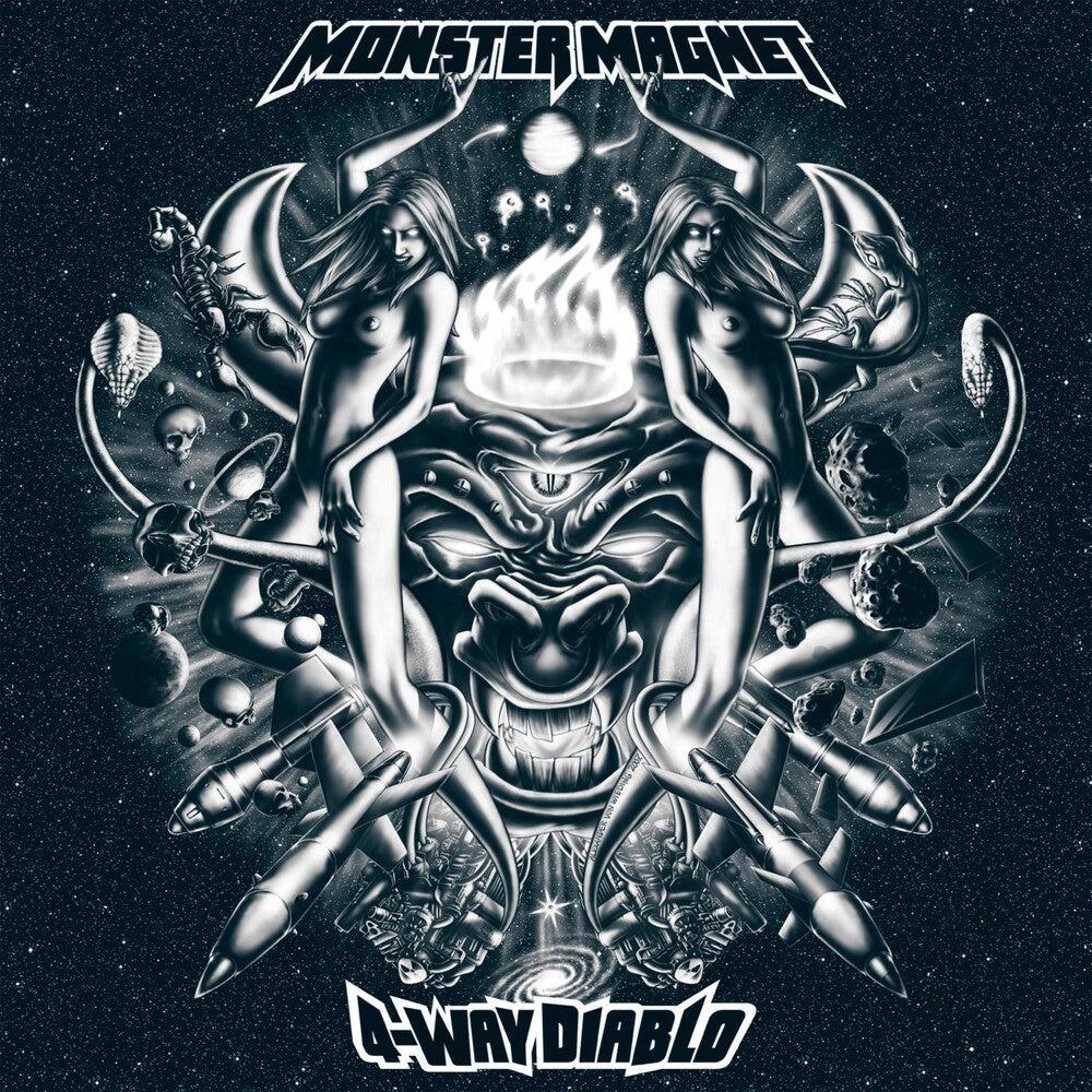 the album cover for Monster Magnet - 4 Way Diabolo
