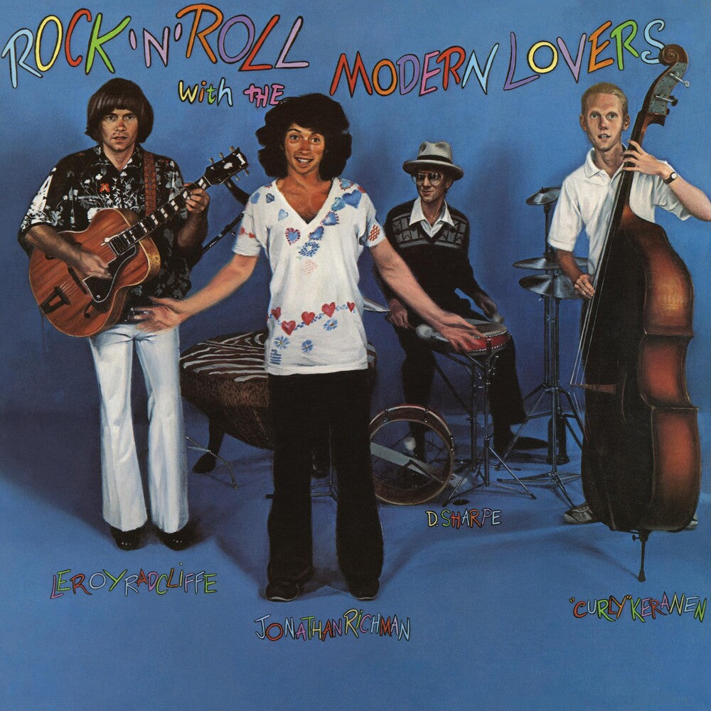the album cover for Jonathan Richman & The Modern Lovers - Rock 'n' Roll With The Modern Lovers