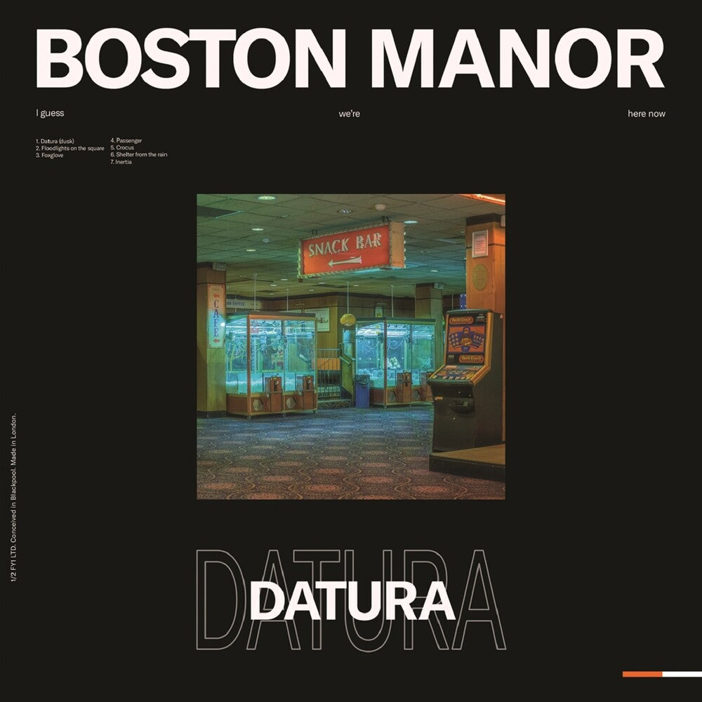 the album cover for Boston Manor - Datura