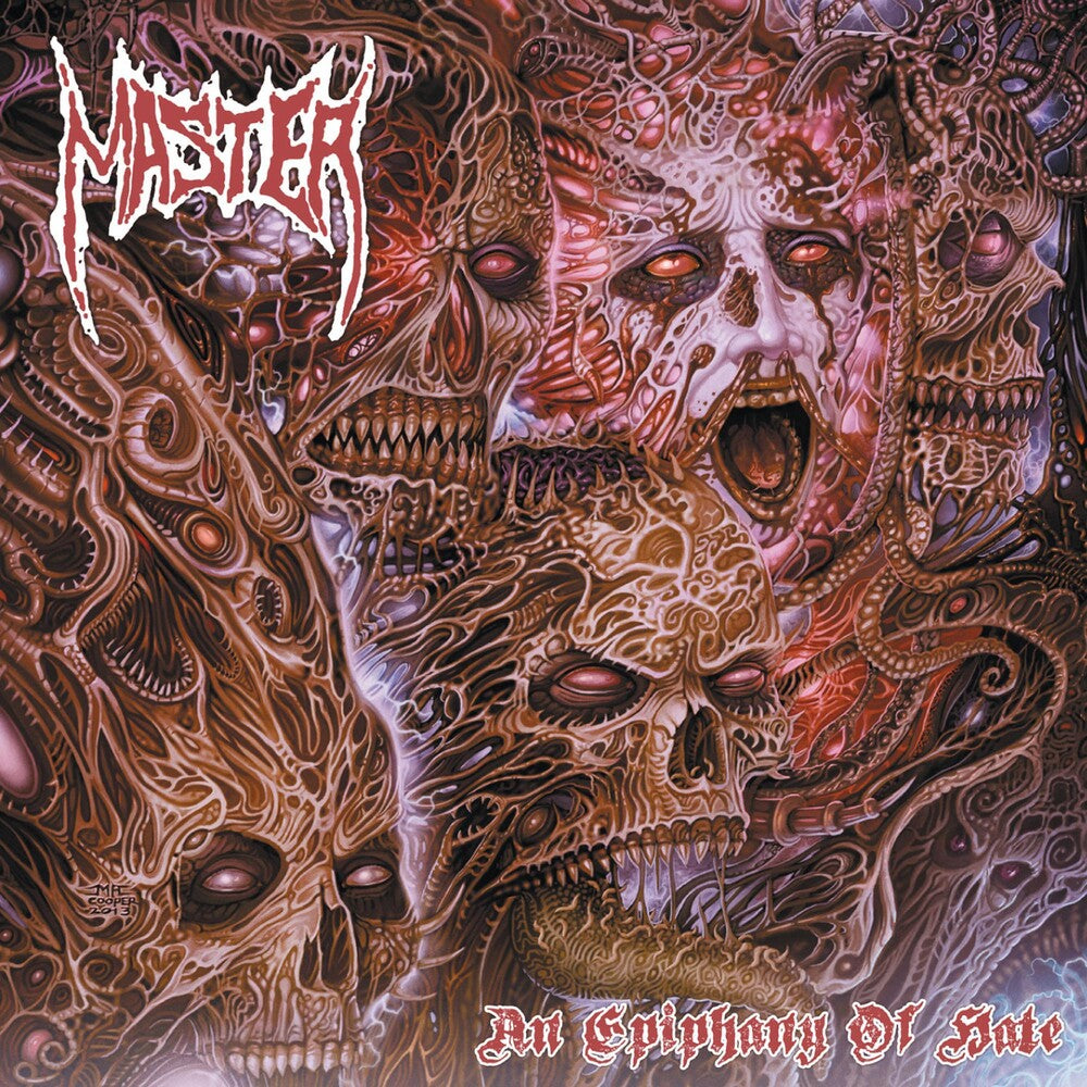 the album cover for Master - An Epiphany Of Hate