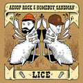 the album cover for Lice (Aesop Rock & Homeboy Sandman) - Lice EP [Vinyl]