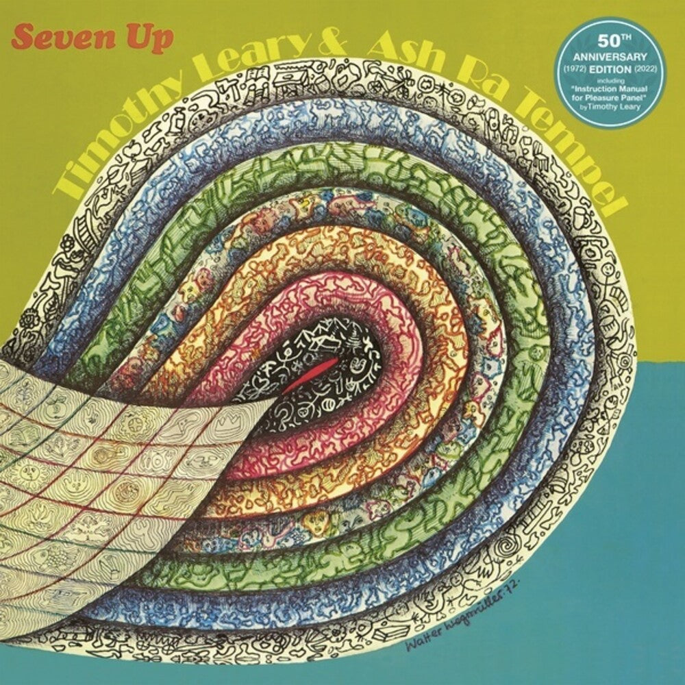 the album cover for Leary, Timothy & Ash Ra Tempel - Seven Up