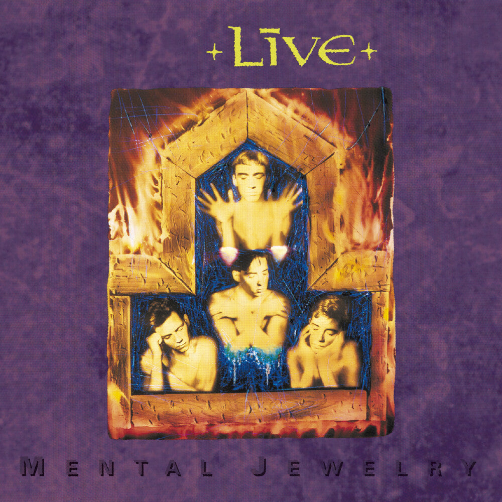 the album cover for Live - Mental Jewelry [Import]