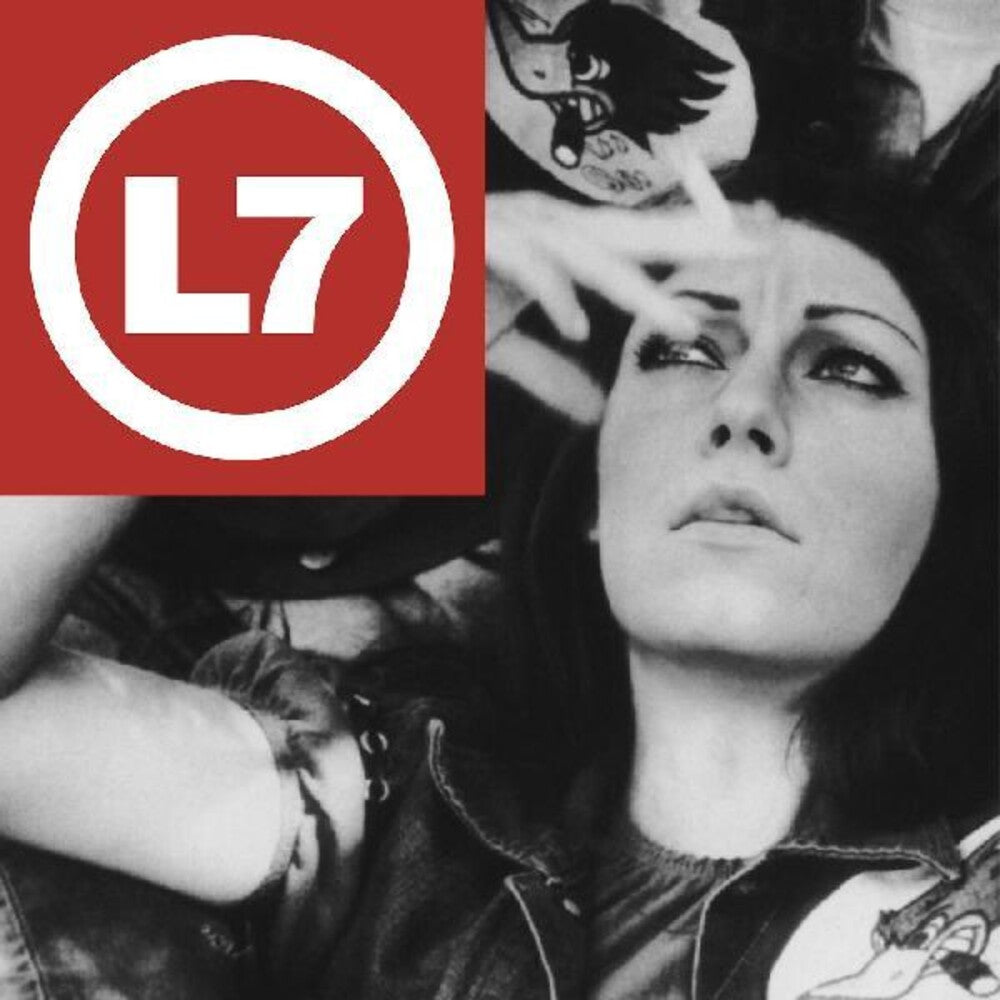 the album cover for L7 - The Beauty Process - Triple Platinum [LP]