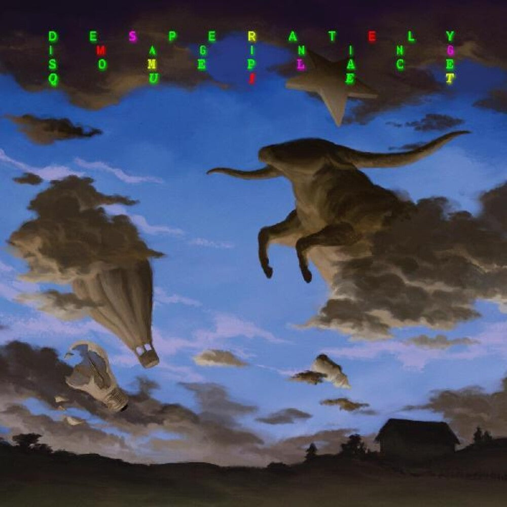 the album cover for DISQ - Desperately Imagining Someplace Quiet