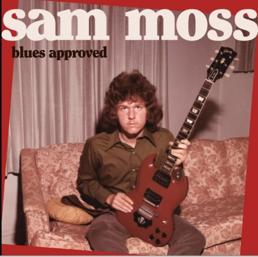 the album cover for Sam Moss - Blues Approved [LP]