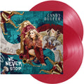 the album cover for Candy Dulfer - We Never Stop [LP]