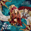 the album cover for Candy Dulfer - We Never Stop