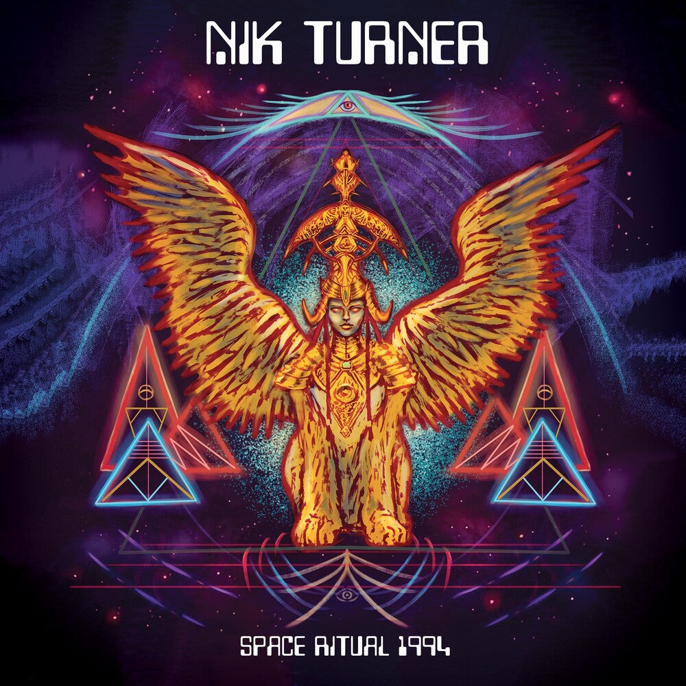 the album cover for Nik Turner - Space Ritual 1994 - Blue Red ,Purple (Blue) [Colored Vinyl]