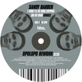 the album cover for Sandy Barber - I Think I'll Do Some Stepping (On My Own) Remixes