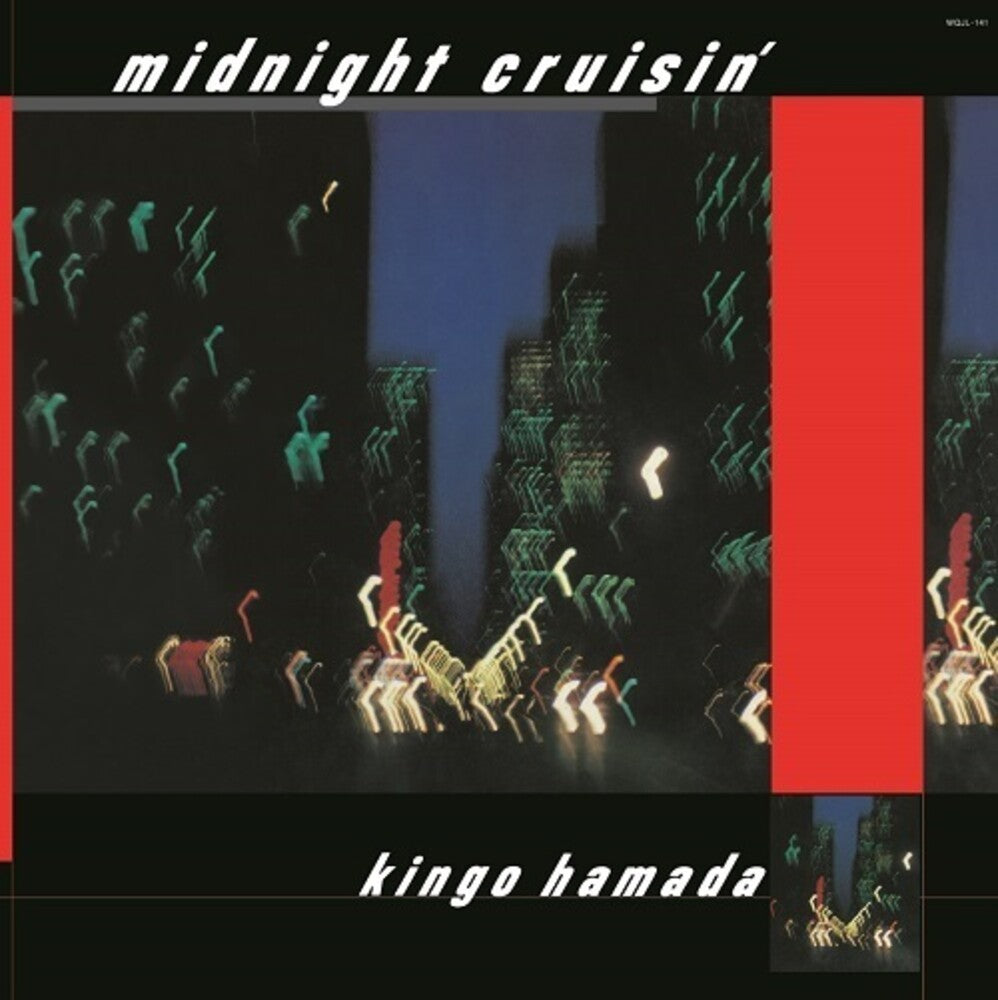 the album cover for Hamada, Kingo - Midnight Cruisin' - Red