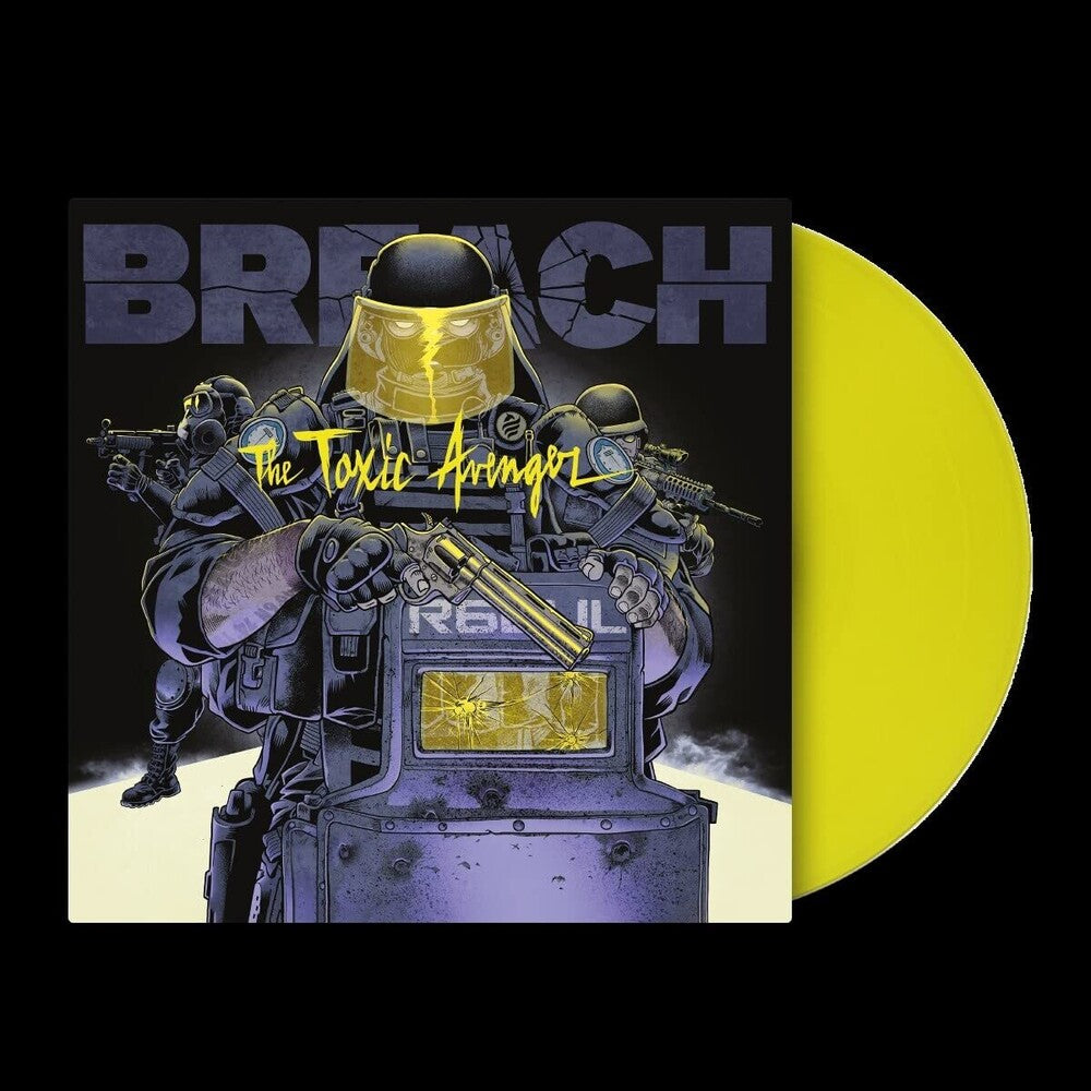 the album cover for Toxic Avenger (Colv) (Ylw) (Uk) - Breach (Rainbow 6 European League Music) / O.S.T.