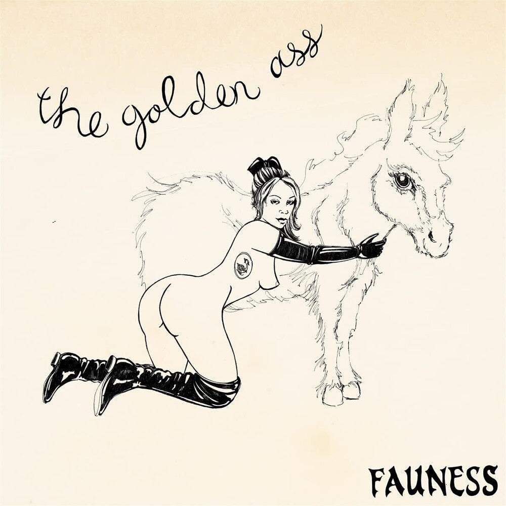 the album cover for Fauness - Golden Ass - Pink [Colored Vinyl] (Pnk)