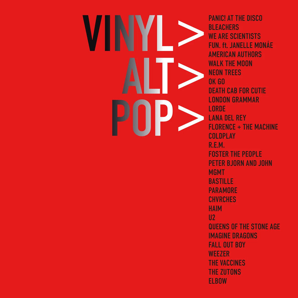 the album cover for Various Artists - Vinyl Alt Pop / Various
