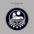 the album cover for Muslimgauze - Chechnya Over Dub