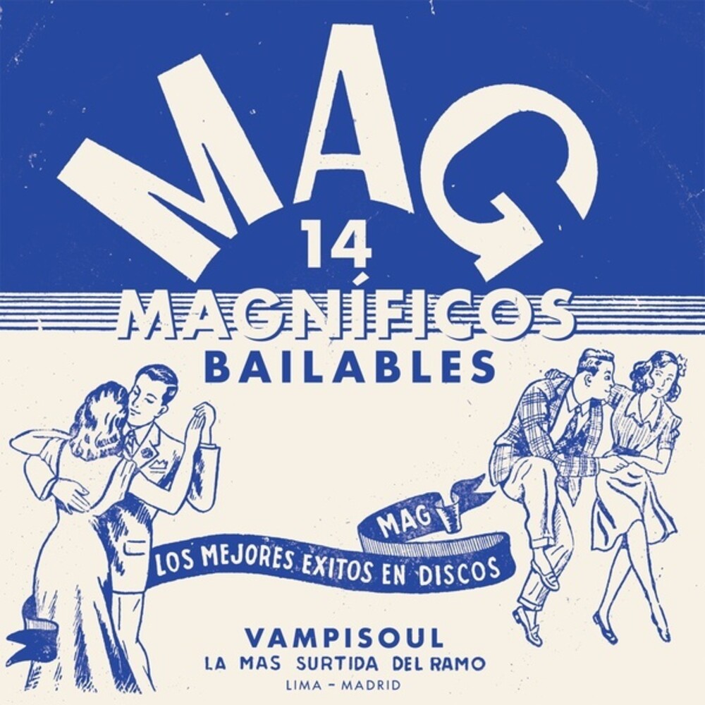 the album cover for Various Artists - 14 Magnmficos Bailables (Various Artists)