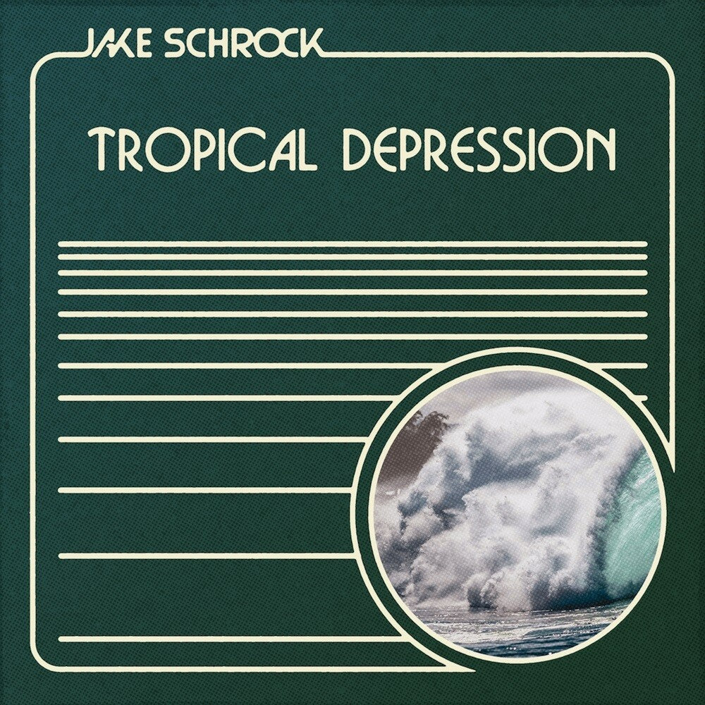 the album cover for Jake Schrock - Tropical Depression