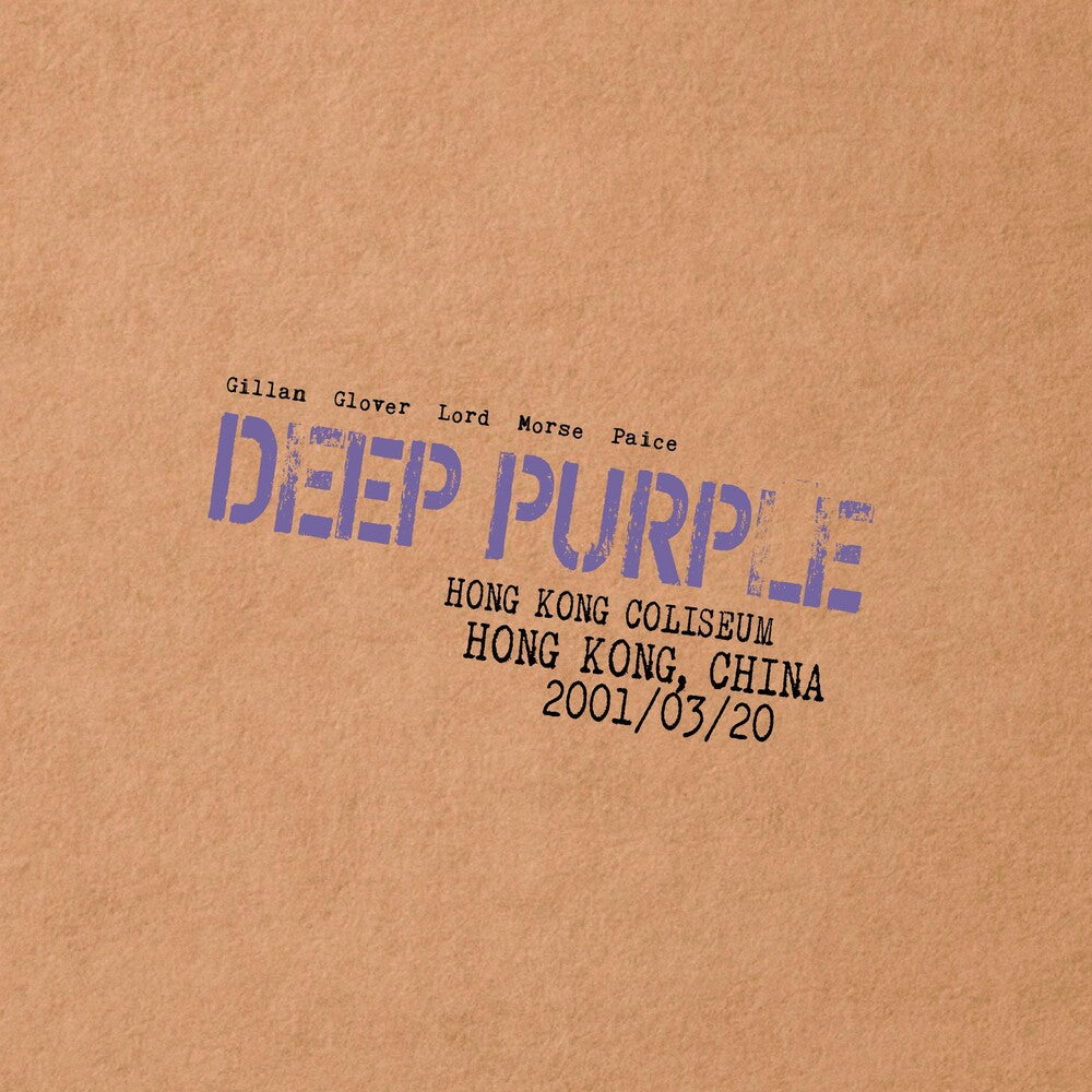 the album cover for Deep Purple - Live In Hong Kong [Digipak]