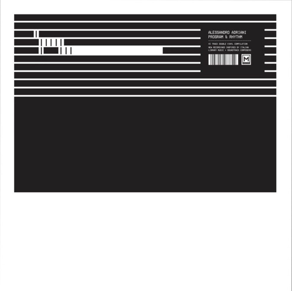 the album cover for Alessandro Adriani - Program & Rhythm (2pk)