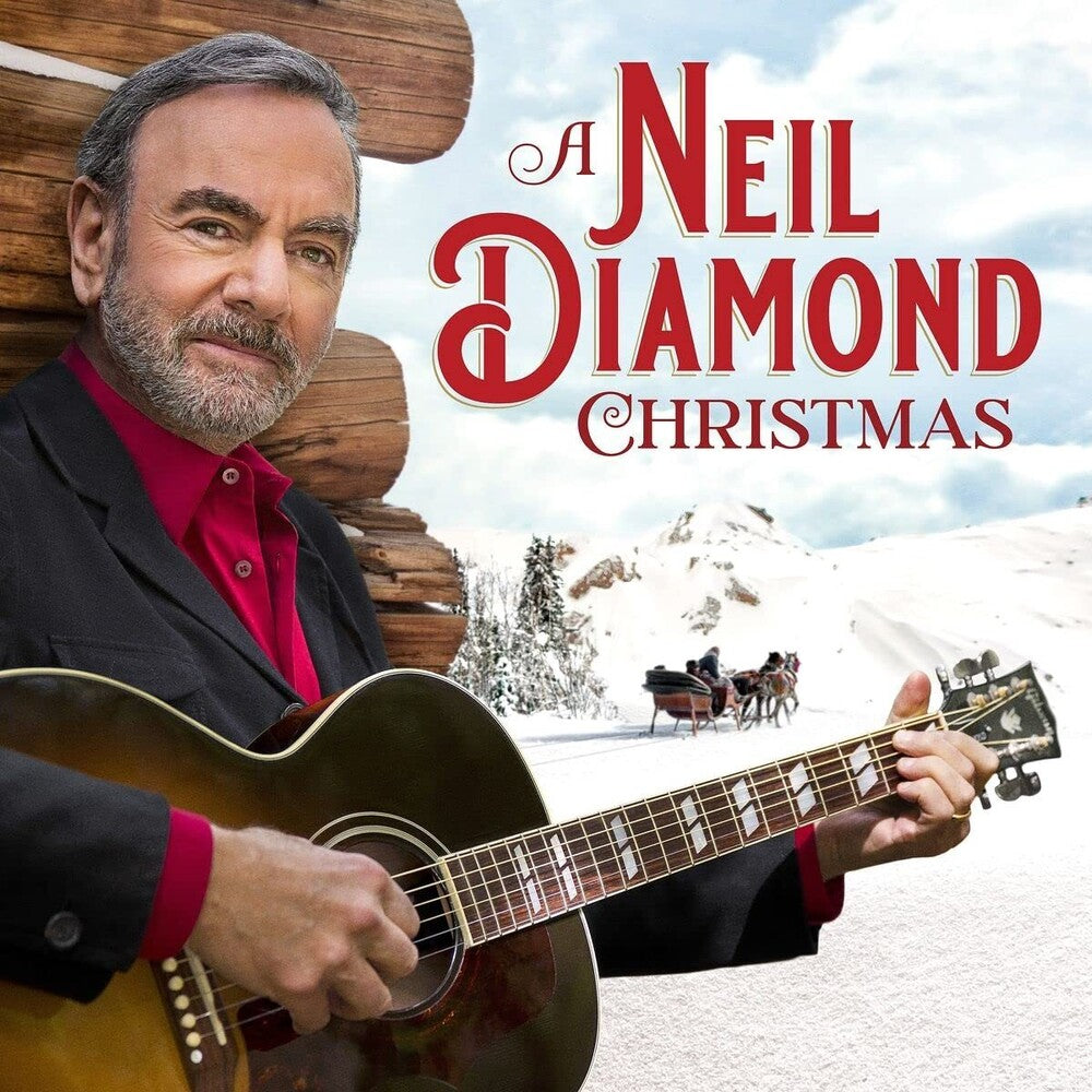 the album cover for Neil Diamond - A Neil Diamond Christmas [Deluxe 2CD]