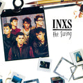 the album cover for INXS - Swing [Rocktober Limited Edition Bluejay Opaque LP]