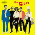 the album cover for The B-52's - The B-52's [Rocktober Limited Edition Ultra Clear w/ Red Splatter LP]