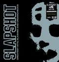 the album cover for Slapshot - Greatest Hits Slashes & Crosschecks