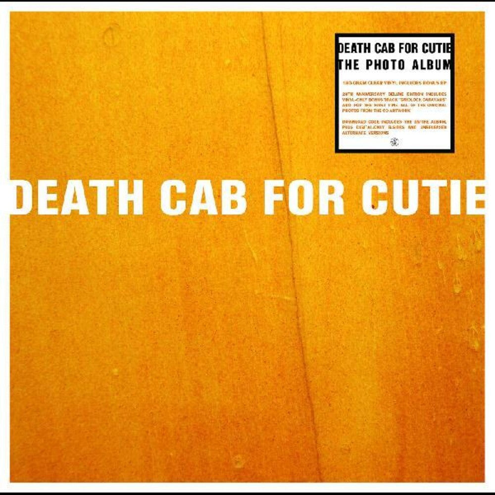 the album cover for Death Cab for Cutie - Photo Album [Clear Vinyl] [Deluxe] (Gate) [Limited Edition] [180 Gram] [With Booklet]