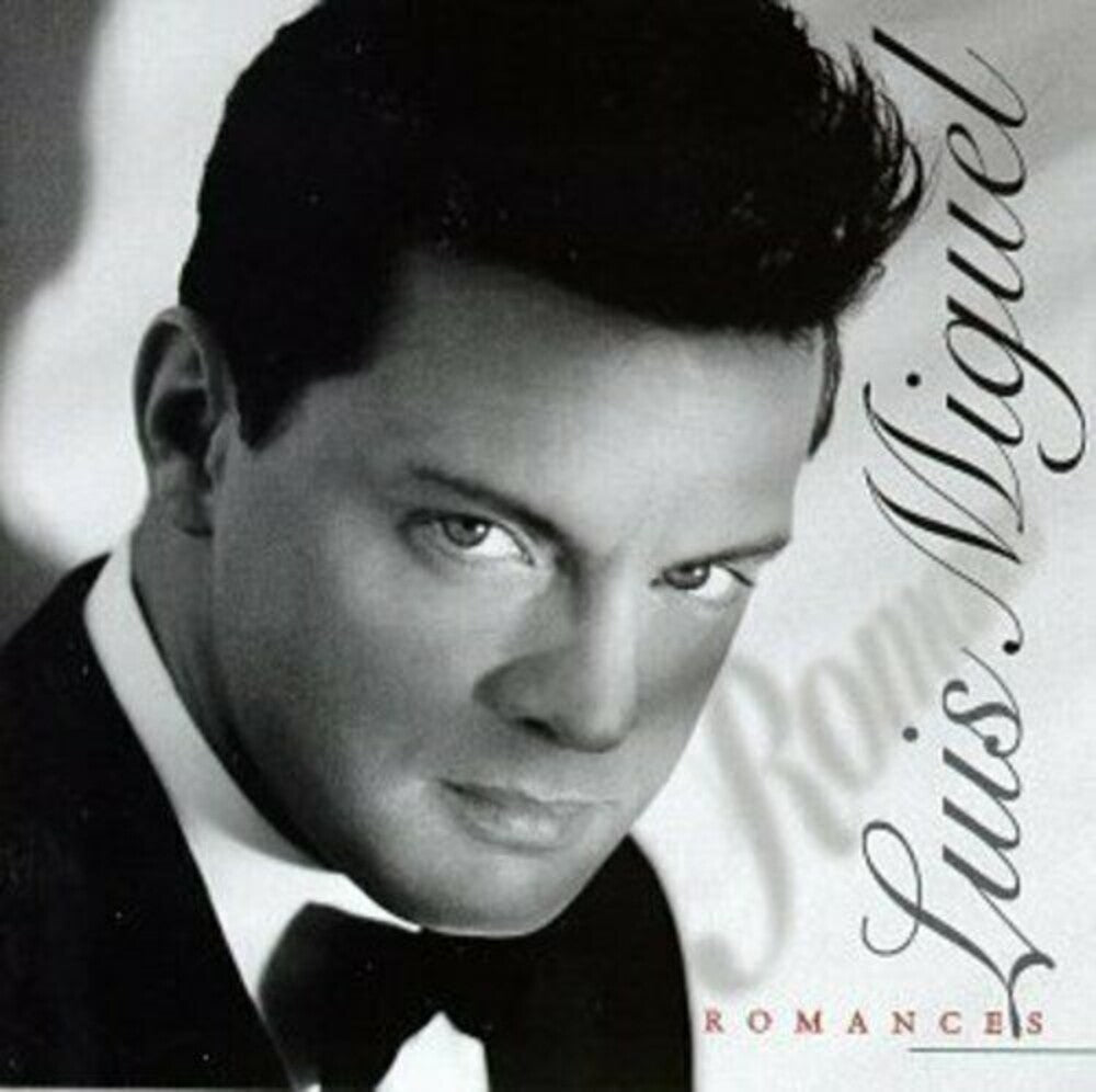 the album cover for Luis Miguel - Romances