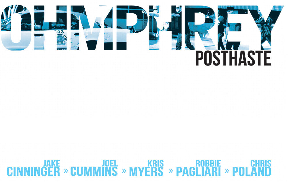 the album cover for Ohmphrey - Posthaste - White