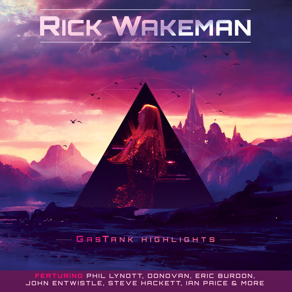the album cover for Rick Wakeman - Gastank Highlights